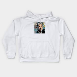 Portrait of Richard Gere Kids Hoodie